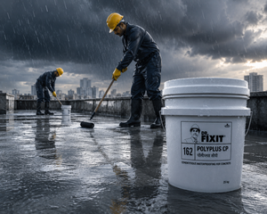 Dr. Fixit Polyplus CP — advanced crystalline waterproofing chemical that penetrates concrete to self-seal cracks and capillaries