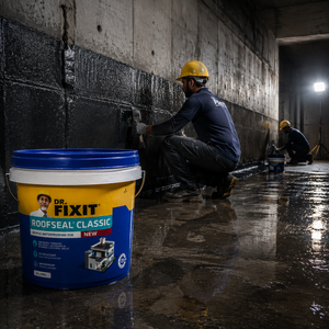 DR.FIXIT ROOFSEAL Classic — trusted waterproof roof coating by Pidilite for waterproofing contractors across India