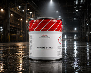 Nitocote ET 402 Fosroc waterproofing solution — epoxy tar coating concrete tank sewage basement industrial waterproofing India