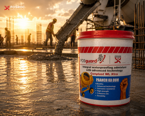 Conplast WL Xtra liquid waterproofing admixture — construction chemical for durable roof and terrace waterproofing