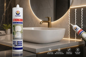 ADT Strong Bond product packaging — underwater leak-stop adhesive sealant ADT Industries Pvt Ltd India