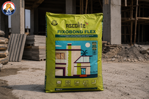 Ascolite Fixobond Flex high-performance adhesive for large tiles and stone