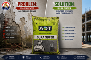 Bronco Dura Super white and grey adhesive for stone and large tiles