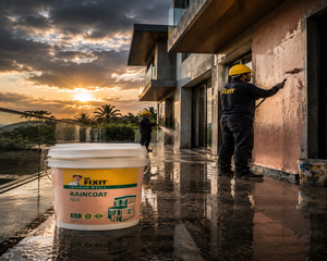 DR. FIXIT RAINCOAT Neo — trusted exterior wall waterproof coating by Pidilite for waterproofing contractors across India