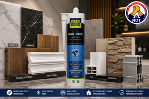 ESSRBOND Nail Free Ultra bonding a panel without nails or clamps