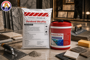 Fosroc Brushbond Ultra Flex product packaging — cementitious waterproofing Fosroc Chemicals India Pvt Ltd India