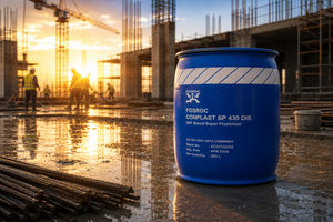 Fosroc Conplast SP 430 DIS superplasticiser for high-strength, workable concrete