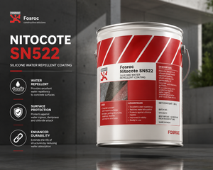 Fosroc Nitocote SN 522 — silane-siloxane water repellent coating by Fosroc Chemicals India for concrete and masonry surfaces