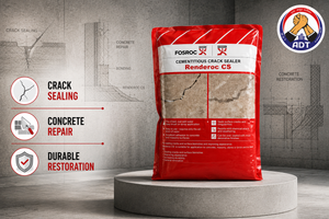 Fosroc Renderoc CS cementitious crack sealer powder from Fosroc India