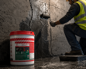 Fosroc SBR 300 — trusted SBR waterproofing coating and bonding agent for structural repair and waterproofing projects across India