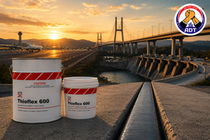 Fosroc Thioflex 600 Gun Grade two-part polysulphide joint sealant from Fosroc India