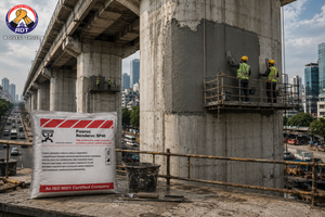 Renderoc SP 40 product packaging — 40 MPa polymer-modified repair mortar Fosroc Chemicals India Pvt Ltd