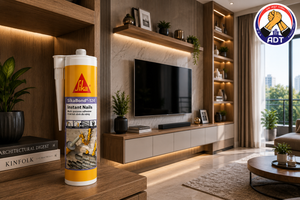 Sika Bond 124 MS polymer bonding and sealing compound from a cartridge