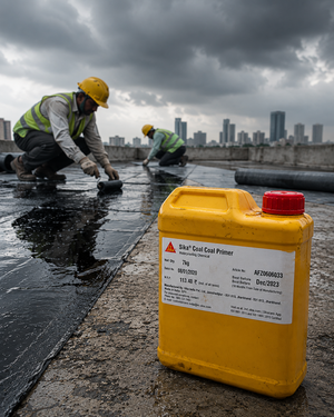 Sika Cool Coat Primer — trusted roof waterproofing primer by Sika India for waterproofing contractors and civil applicators across India