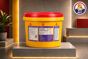 Sika Cracksil acrylic crack filler for plaster wall cracks on interior and exterior surfaces