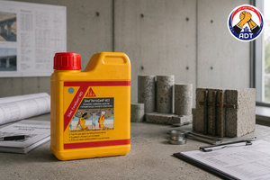 Sika Rustop rust passivator container with corrosion protection feature panel