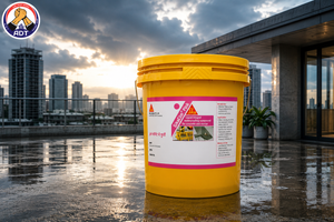 Sika Sikacim Pink construction chemical — integral liquid waterproofing admixture roof slab terrace bathroom India