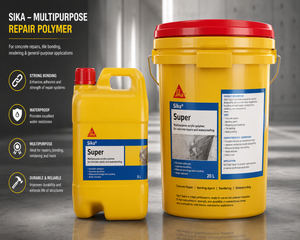 Sika Super Latex — SBR polymer bonding agent by Sika India for concrete and plaster bonding applications