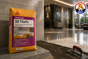 Sikaceram-50 Tilofix fixing small format ceramic tiles indoors