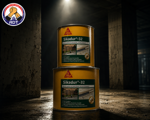 Sikadur 32 Sika product packaging — two-component epoxy bonding agent for concrete crack repair structural bonding India