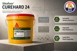 Sikafloor CureHard-24 sodium silicate liquid concrete hardener from Sika India