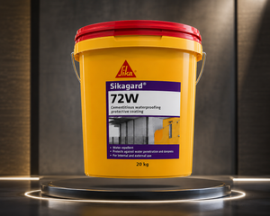 Sikagard 72W — reliable silane-siloxane water repellent coating preferred by contractors for consistent on-site performance and structural durability