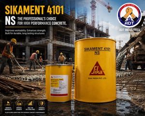 Sikament 4101NS SNF based superplasticizer concrete admixture — high range water reducer workability strength improvement Sika India