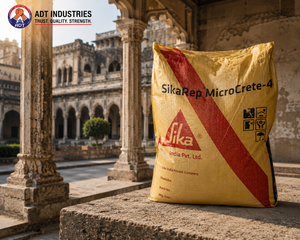 SIKAREP MICROCRETE-4 product packaging — fibre-reinforced repair micro concrete Sika India Pvt Ltd