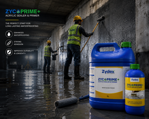 ZycoPrime+ acrylic co-polymer emulsion — crack control and viscosity modifying construction chemical for tile adhesives and injection grouts