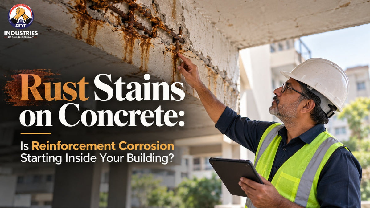 Rust Stains on Concrete: Is Reinforcement Corrosion Starting Inside Your Building?