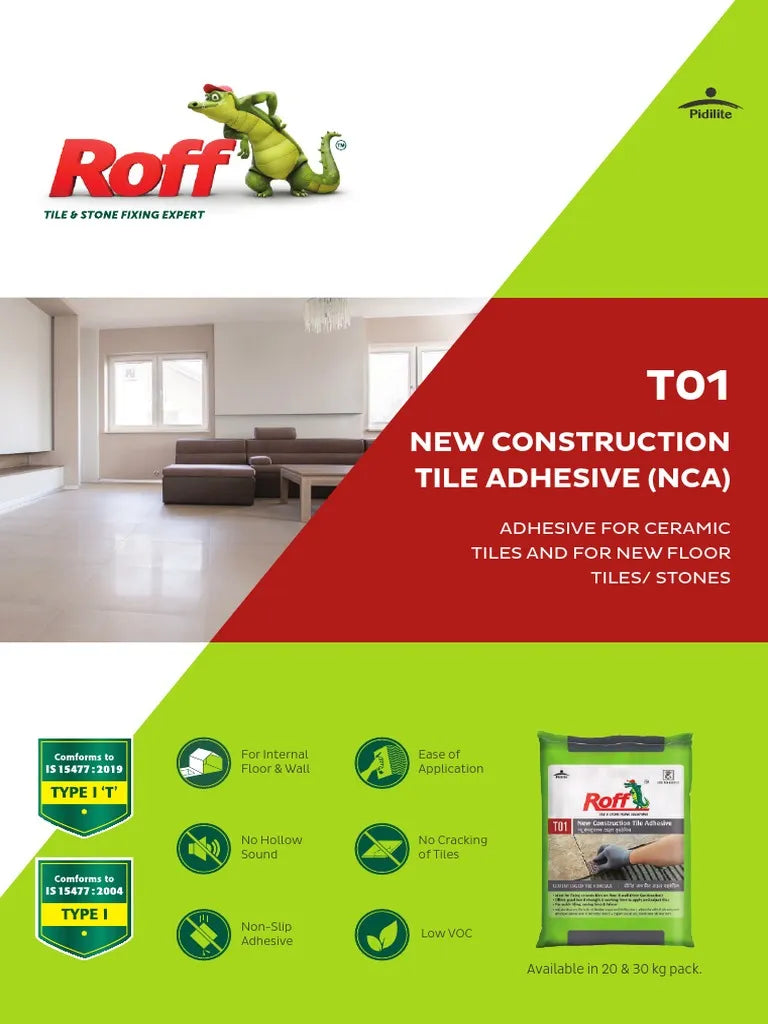 ROFF T01 NCA (New Construction Tile Adhesive)