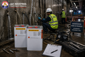 Sika Injection-201 CE product packaging — hydrophobic PU injection grout Sika India Pvt Ltd

