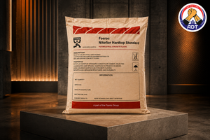 Fosroc Nitoflor Hardtop troweled into a concrete floor for abrasion resistance