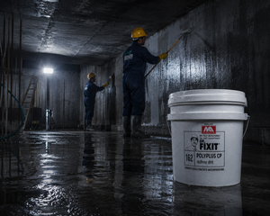 Dr. Fixit Polyplus CP Admix — trusted crystalline waterproofing material that activates on contact with moisture for lifelong protection




