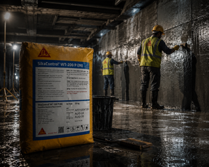 Sika India WT 200 — crystalline waterproofing chemical for water tanks, basements, swimming pools and underground structures





