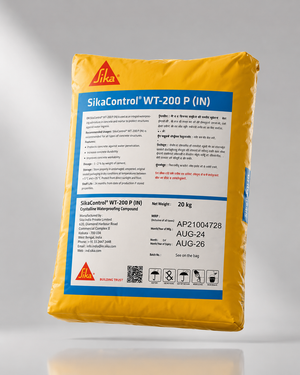 Sika WT 200 — reliable crystalline waterproofing admixture by Sika India preferred by contractors for consistent on-site performance




