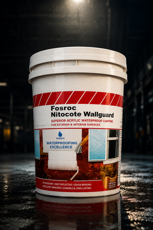 Fosroc Nitocote Wall Guard — durable polymer-modified waterproofing chemical for wall leakage solution and long-term wall seepage protection India
