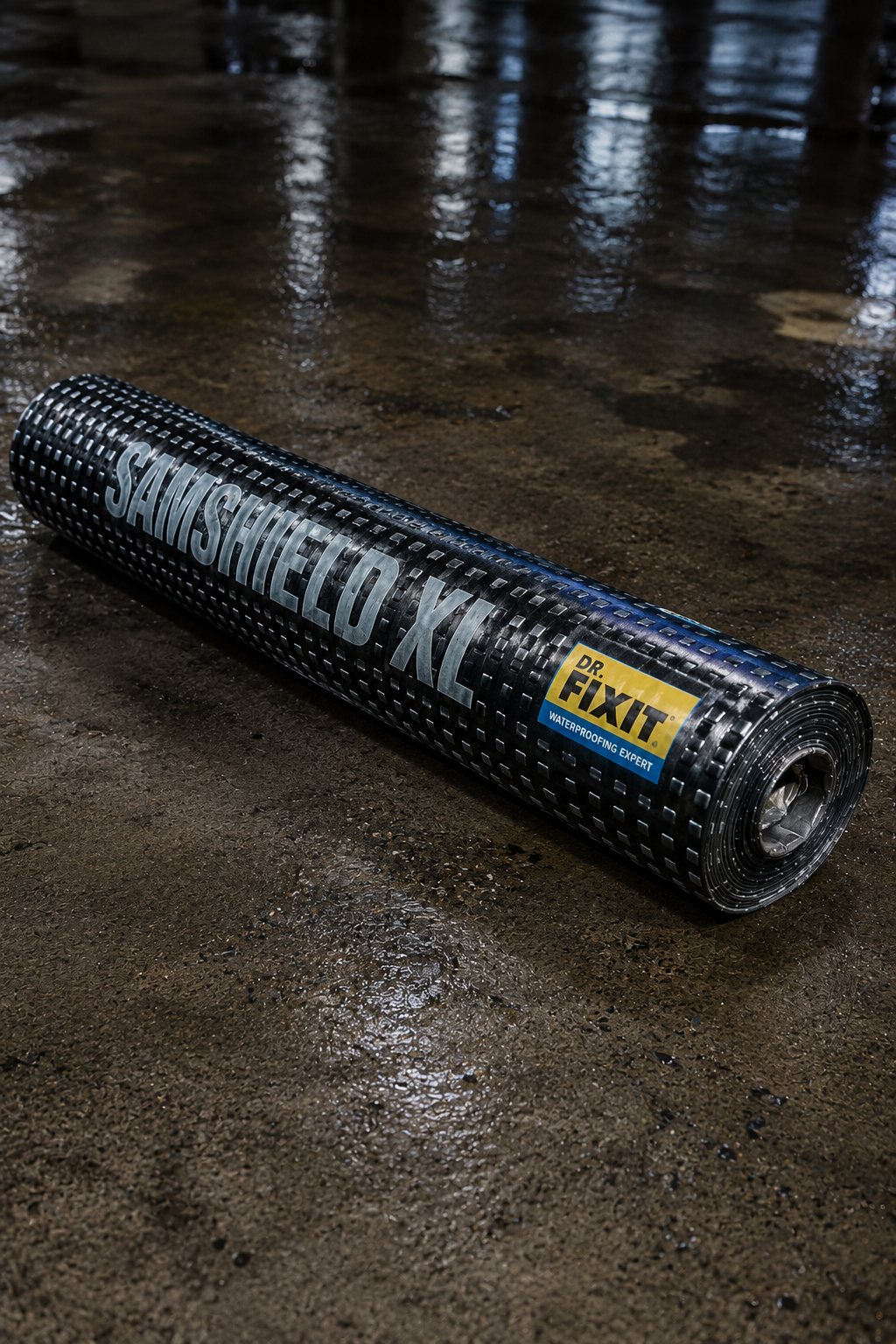 Dr Fixit Samshield XL 1500 IMP product packaging — tropical-grade polymer modified bitumen waterproofing membrane Dr Fixit India
