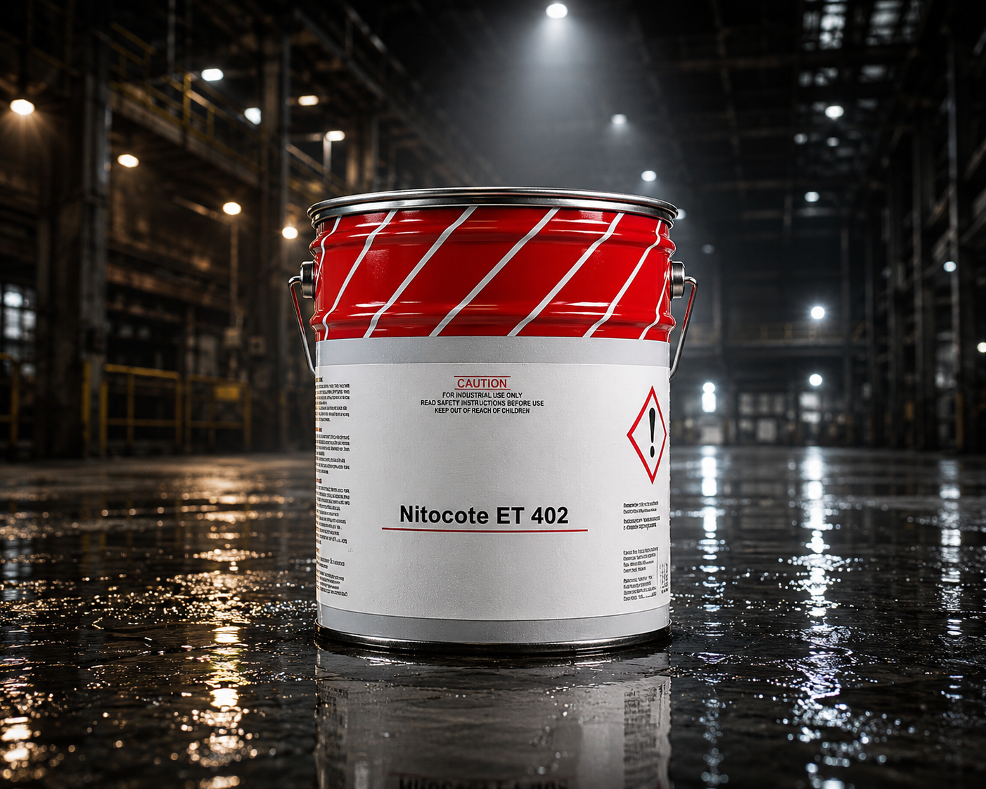 Nitocote ET 402 Fosroc waterproofing solution — epoxy tar coating concrete tank sewage basement industrial waterproofing India

