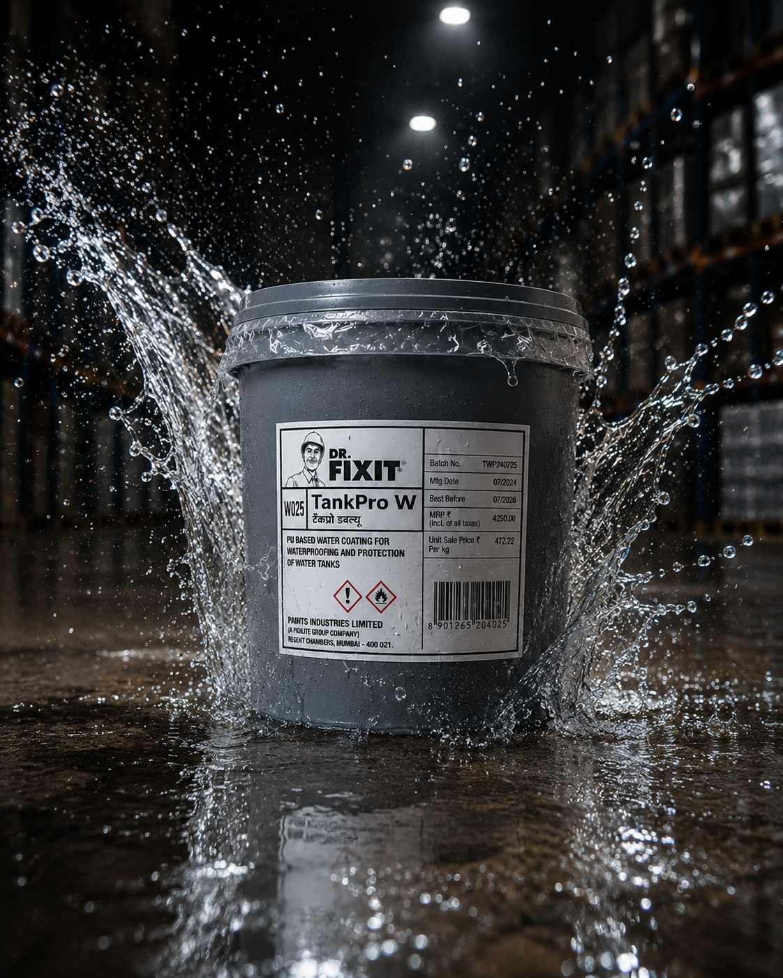 Dr Fixit Tankpro W waterproofing solution — protective coating for RCC overhead underground water tank concrete structure India
You said: But the first paragraph should have the main keywords and also portray that it is the best one.