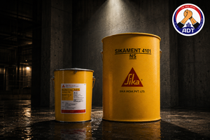 Sikament 4101NS product close up — SNF based superplasticizer admixture specifications Sika India
