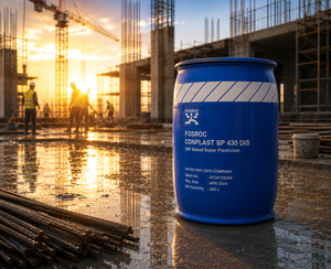 Fosroc Conplast SP 430 DIS superplasticiser for high-strength, workable concrete

