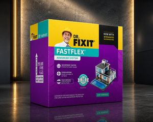 Dr. Fixit Fastflex Ultra — reliable advanced cementitious waterproofing coating preferred by contractors for consistent long-term on-site performance



