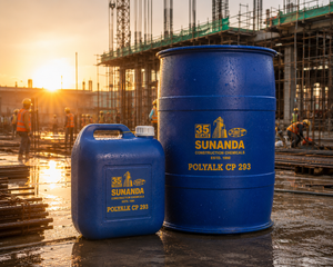 Polyalk CP 293 construction chemical — corrosion inhibitor admixture concrete steel reinforcement durability India
