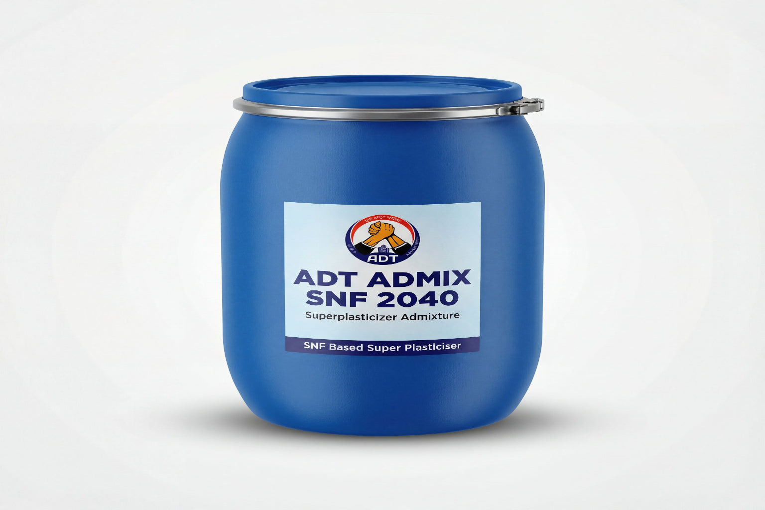 ADT Admix SNF 2040 SNF-based superplasticiser concrete admixture drum

