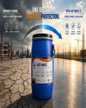 Blue container labeled 'ADT WBCC' with a cityscape background