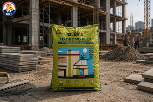 Ascolite Fixobond Flex deformable adhesive for tiles on moving surfaces