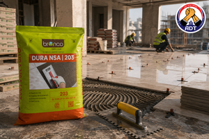 Bronco Dura NSA water resistant non-skid adhesive for floors and walls