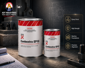 Conbextra EP10 low-viscosity epoxy injection grout — structural crack repair deep penetration concrete bond restoration India