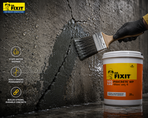 Dr. Fixit Pidicrete WP — professional-grade waterproofing solution with UV resistance and crack reduction for long-lasting durability

